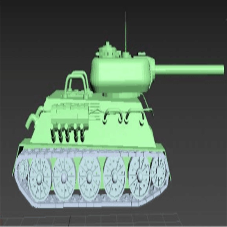 延平充气军用坦克模型